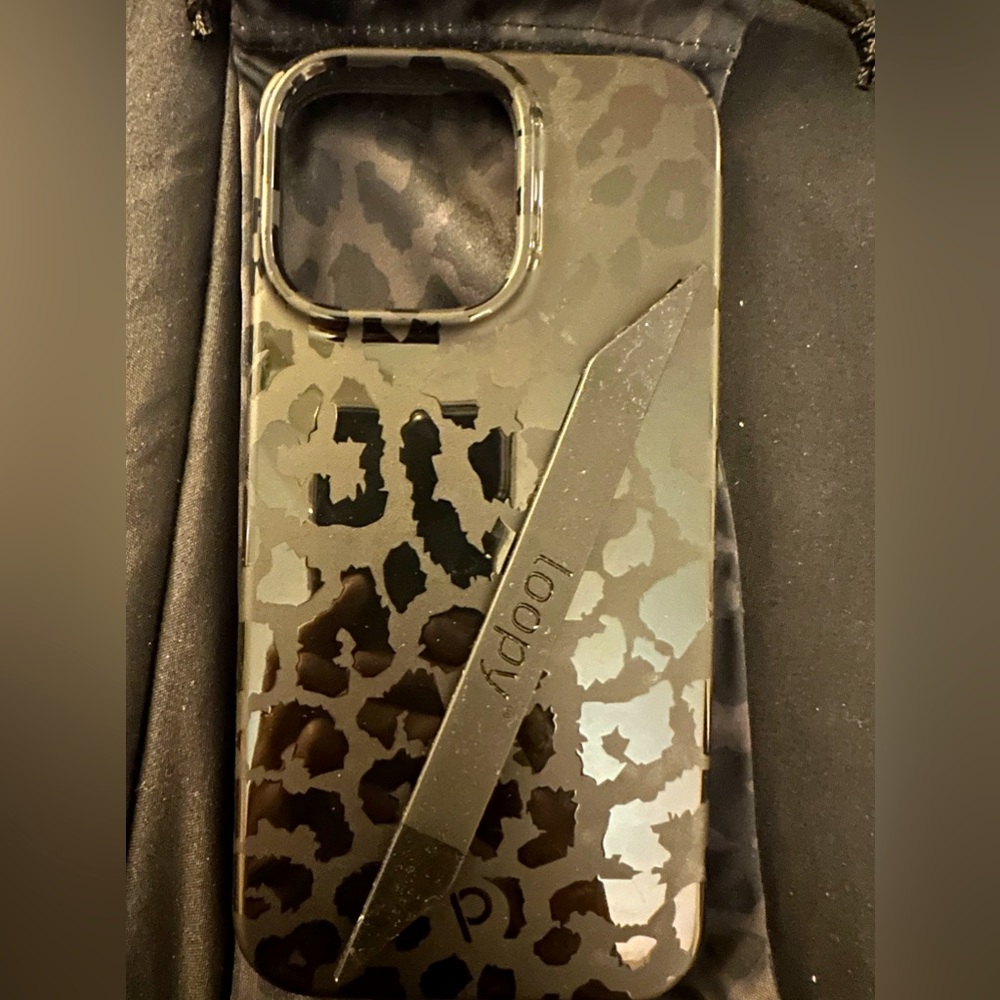 Loopy Righty Midnight Leopard for Iphone 14 Pro Max